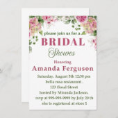 ブライダルシャワー招待パーティーカード 招待状 (正面/裏面)