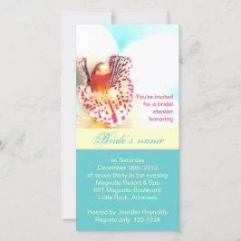 ブライダルシャワー招待フォトカード