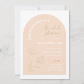ブライダルシャワー招待レトロウェディングパーティーA115 招待状 (正面)