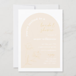 ブライダルシャワー招待レトロウェディングパーティーA115 招待状