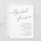 ブライダルシャワー招待水彩ひまわり 招待状 (正面)