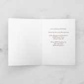 ブライダルシャワー招待状ブライドインタウペアンドホワイト カード (内部)