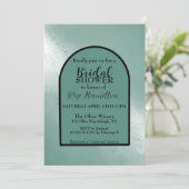 ブライダルシャワー招待状水彩 シーズンカード (スタンド正面)