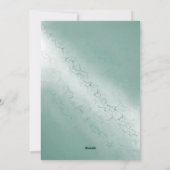 ブライダルシャワー招待状水彩 シーズンカード (裏面)