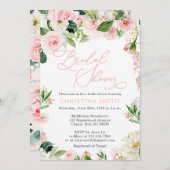 ブライダルシャワー招待状赤面フローラ 招待状 (正面/裏面)