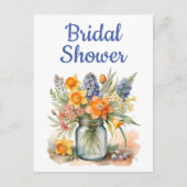 ブライダルシャワー招待状 インビテーションポストカード (正面)