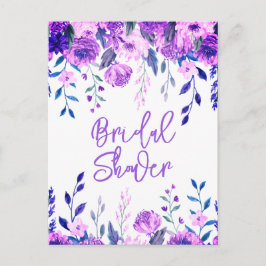 ブライダルシャワー招待状 インビテーションポストカード