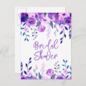 ブライダルシャワー招待状 インビテーションポストカード (正面/裏面)