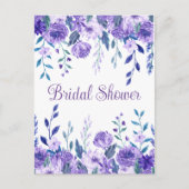 ブライダルシャワー招待状 インビテーションポストカード (正面)
