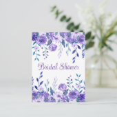 ブライダルシャワー招待状 インビテーションポストカード (スタンド正面)