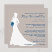 ブライダルシャワー招待状- カスタム 招待状 (正面/裏面)