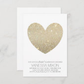 ブライダルシャワー招待状 |ハートファブブライド 招待状 (正面/裏面)