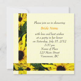 ブライダルシャワー招待状 招待状