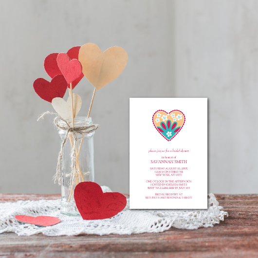 ブライダルシャワー招待状 招待状