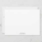 ブライダルシャワー招待状 招待状 (裏面)