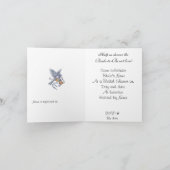 ブライダルシャワー招待状 招待状 (内部)