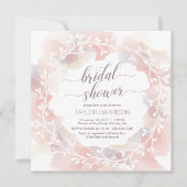 ブライダルシャワー招待状-秋、カスタム、エレガント 招待状 (正面)
