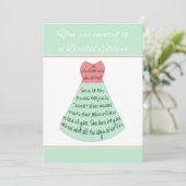 ブライダルシャワー招待箴言優れた妻 招待状 (スタンド正面)