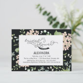 ブライダルシャワー招待 – ガーデン,花,ヴィンテージ 招待状 (スタンド正面)