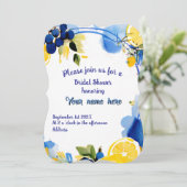 ブライダルシャワー招待「ラドルチェヴィータ」スタイル 招待状 (スタンド正面)