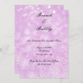 ブライダルシャワー招待 招待状 (正面/裏面)