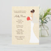ブライダルシャワー招待 招待状 (スタンド正面)