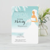 ブライダルシャワー招待 招待状 (スタンド正面)