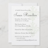 ブライダルシャワー招待 招待状 (裏面)