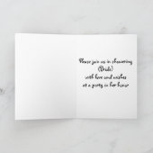 ブライダルシャワー招待 招待状 (内部)