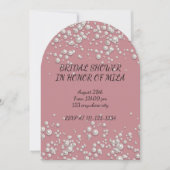 ブライダルシャワー招待 招待状 (正面)