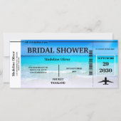 ブライダルシャワー搭乗パス先トロピカル (正面)