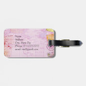 ブライダルシャワー旅行テーマ ラゲッジタグ (裏面横)