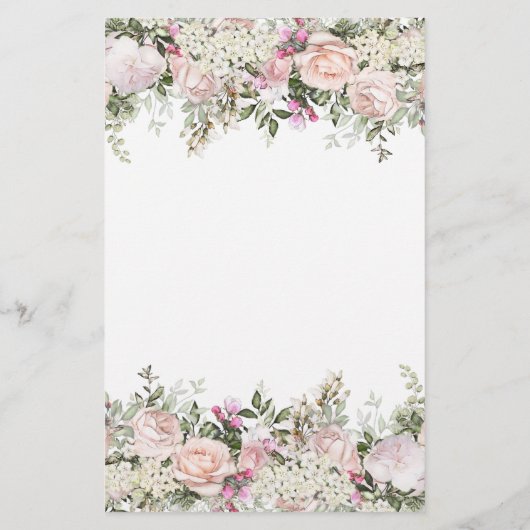 ブライダルシャワー旅行写真推測ゲームシート (裏面)