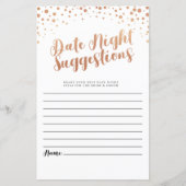 ブライダルシャワー日の夜の提案バラ金ゴールド結婚 (正面)