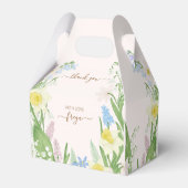 ブライダルシャワー春開花 フェイバーボックス (裏面サイド)