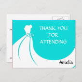 ブライダルシャワー有償はがき ポストカード (正面/裏面)