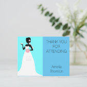 ブライダルシャワー有償はがき ポストカード (スタンド正面)