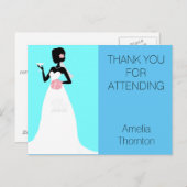 ブライダルシャワー有償はがき ポストカード (正面/裏面)