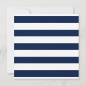 ブライダルシャワー水玉模様 招待状 (裏面)