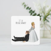 ブライダルシャワー液 招待状 (スタンド正面)