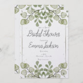 ブライダルシャワー特別日 セーブザデート (正面/裏面)