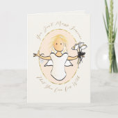 ブライダルシャワー甘い可愛いおもしろいおめでとう カード (正面)