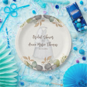 ブライダルシャワー紅葉結婚ズドレエレガントス ペーパープレート (パーティー)