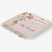 ブライダルシャワー紙プレート ペーパープレート (傾斜あり)