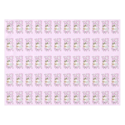 ブライダルシャワー結婚のケーキを求め結婚るのテーブルクロス テーブルクロス (正面(横))