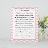 ブライダルシャワー結婚のリバスゲーム (スタンド正面)