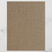 ブライダルシャワー結婚ズLibsゲーム – Burlap (裏面)