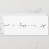 ブライダルシャワー結婚招待 招待状 (裏面)