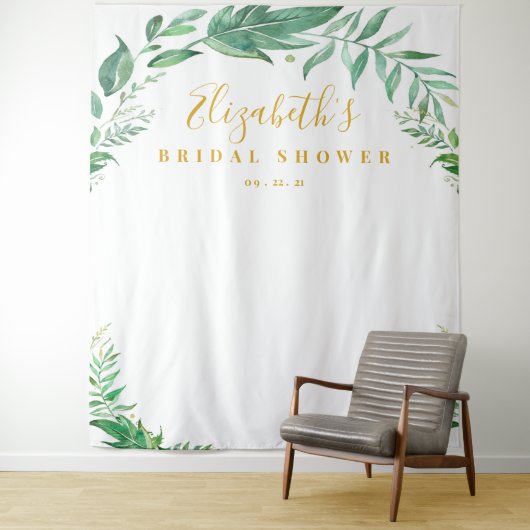 ブライダルシャワー背景、フォトブース タペストリー (インサイチュ)