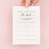 ブライダルシャワー花嫁カードはどうだった 招待状